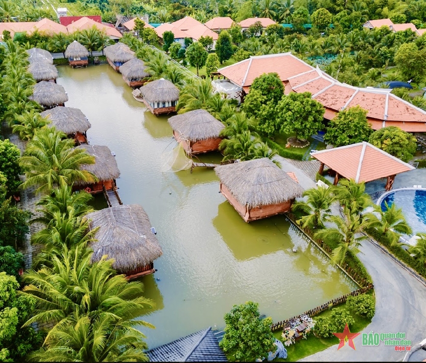 View - 	Cantho Eco Resort - điểm nghỉ dưỡng xanh đậm chất miền Tây Nam Bộ